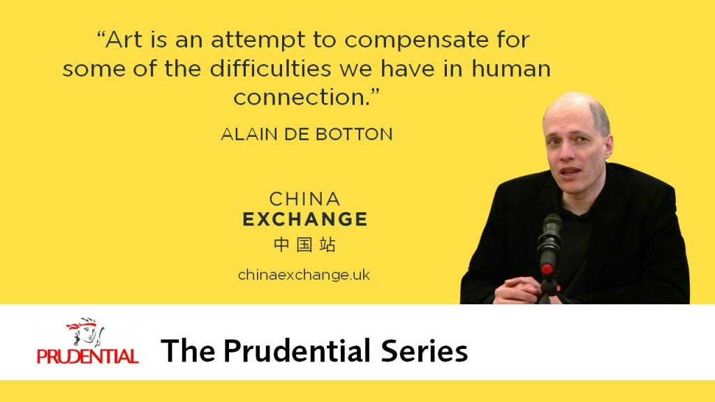 Alain de Botton Quote: Art is an attempt to compensate for some of the difficulties we have in human connection.