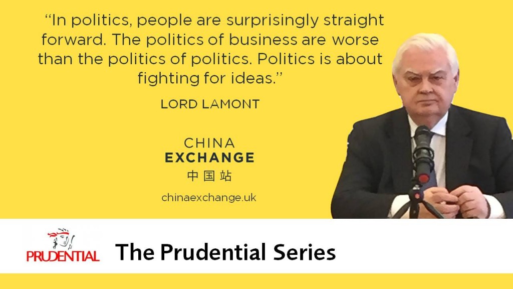 Lord Lamont Quote: "In politics, people are surprisingly straight forward. The politics of business are worse than the politics of politics. Politics is about fighting for ideas."
