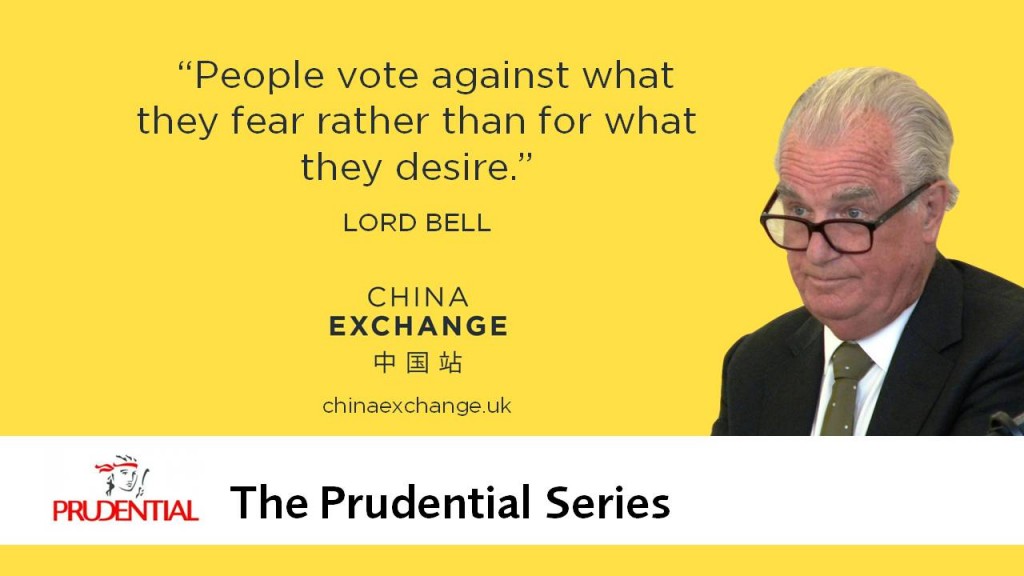 Lord Bell quote: People vote against what they fear rather than for what they desire