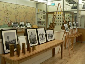 The exhibition of objects and photographs from the Chinese Labour Corps on display at China Exchange