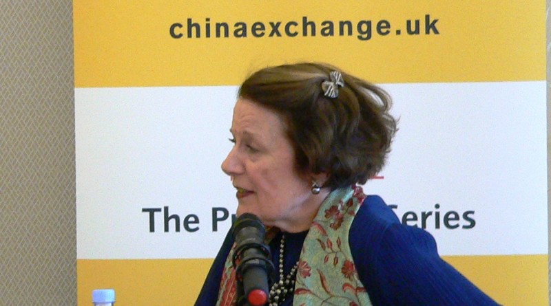Lady Keswick at China Exchange