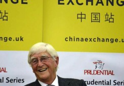 Sir Michael Parkinson at China Exchange