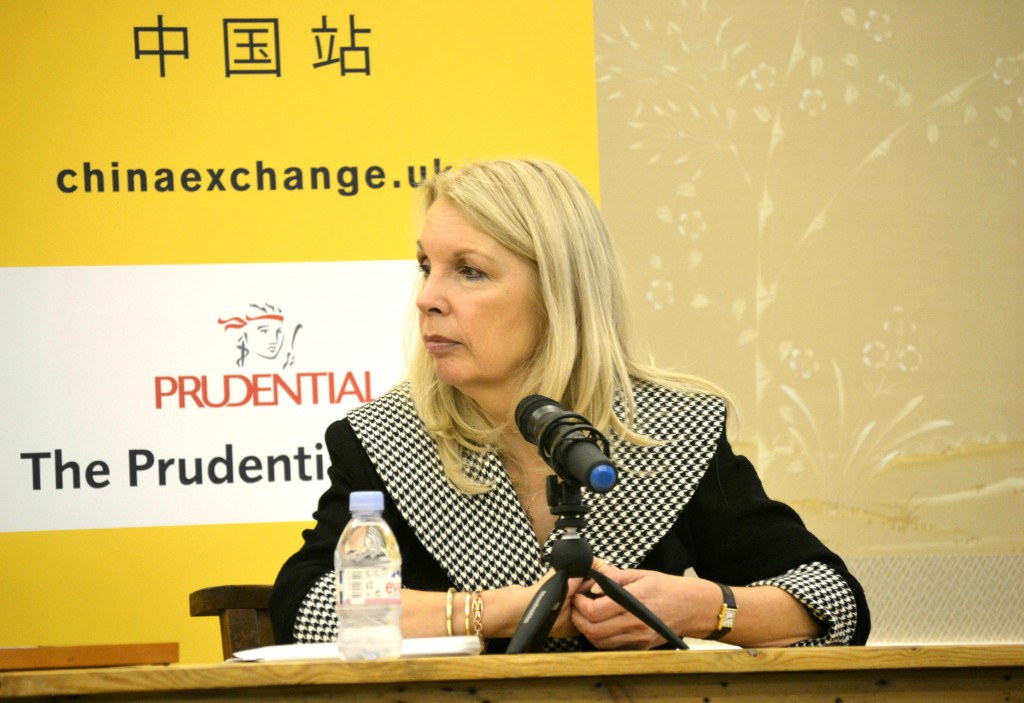 Amanda Nevill at China Exchange