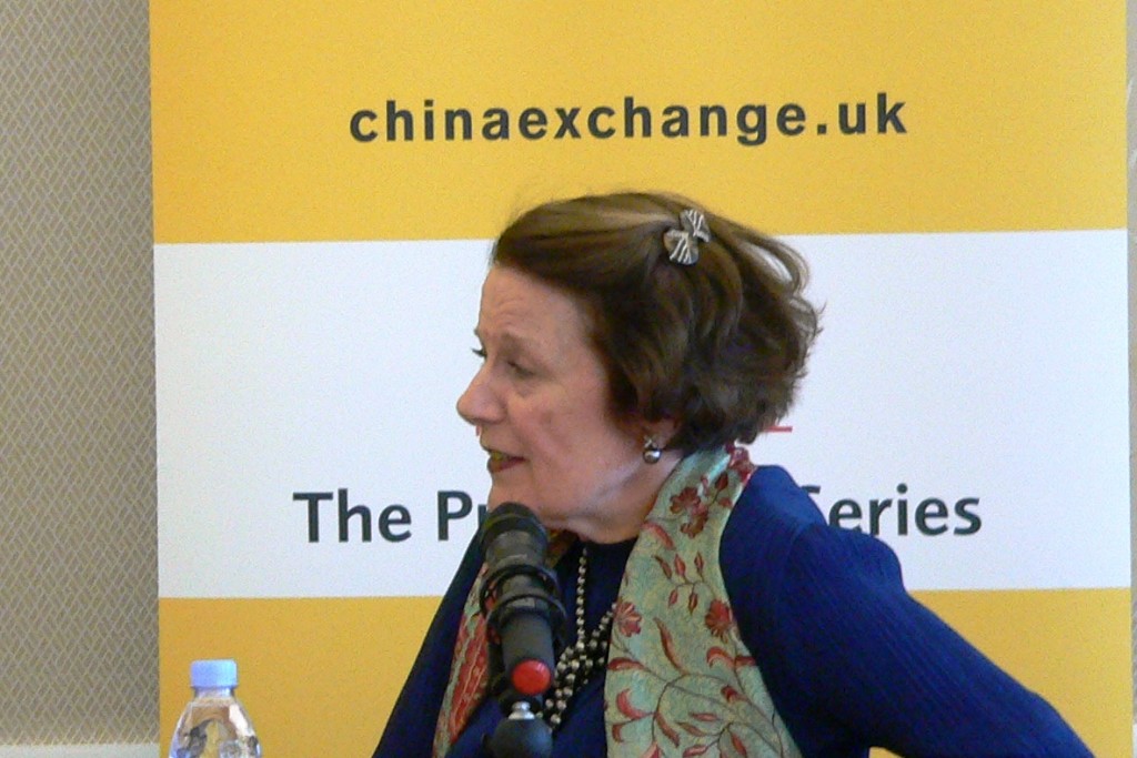 Lady Keswick at China Exchange