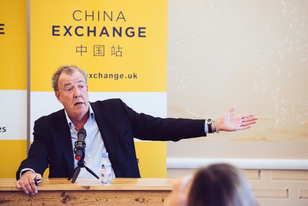 Jeremy Clarkson at China Exchange Photo by Neil Raja